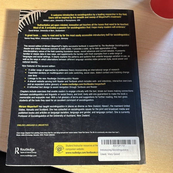 Introducing Sociolinguistics by Miriam Meyerhoff - Picture 2 of 3